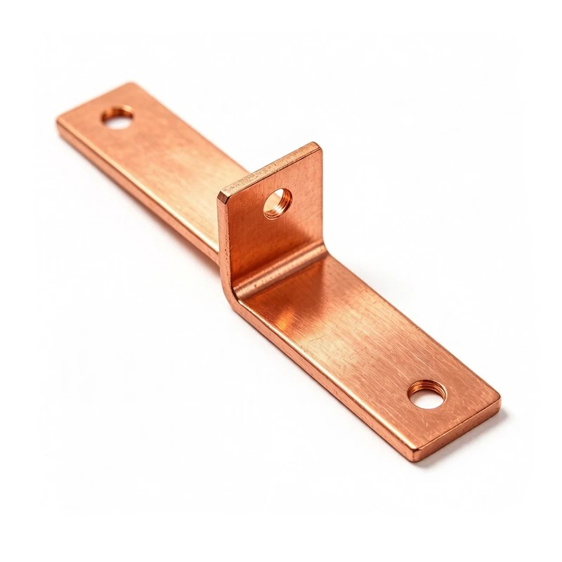 L Shaped Copper Busbar
